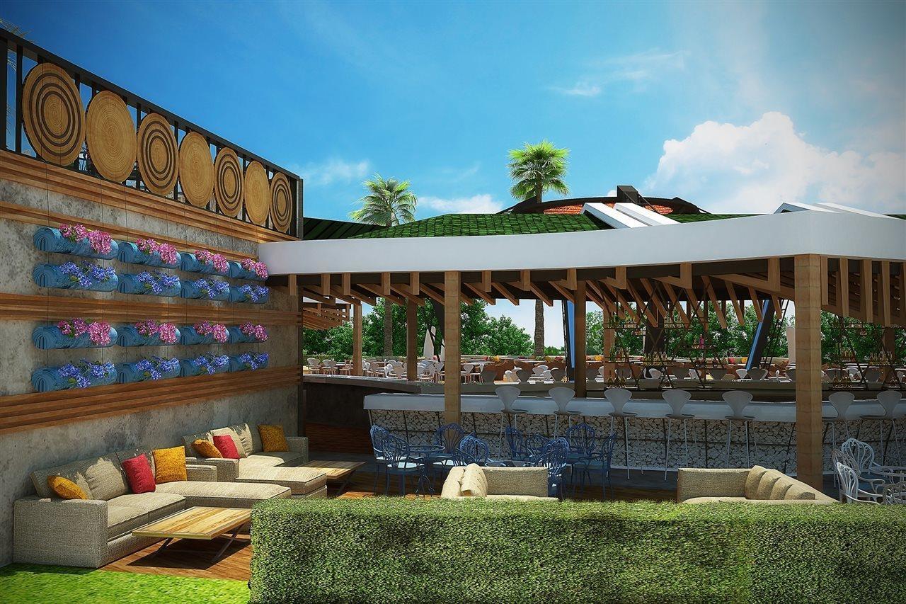 Robinson Club Masmavi Hotel Bogazkent Luaran gambar